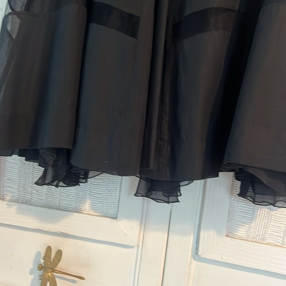 • Vintage Sonia Rykiel PARIS light black + silver button gem skirt - Picture 4 of 6